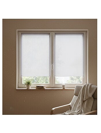 Paire de Rideaux voile uni Brise bise