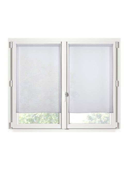 Paire de Rideaux voile uni Brise bise - Kiabi