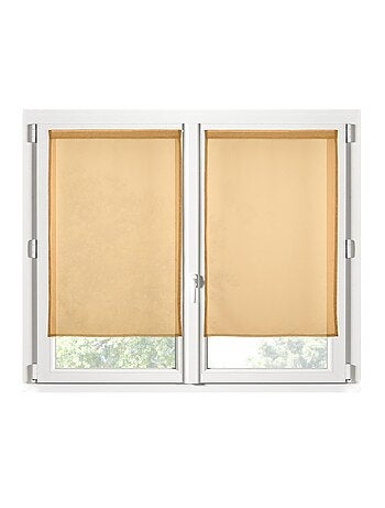 Paire de Rideaux voile uni Brise bise