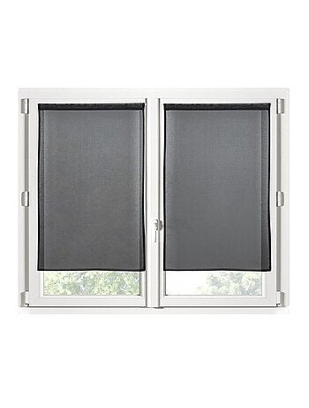 Paire de Rideaux voile uni Brise bise