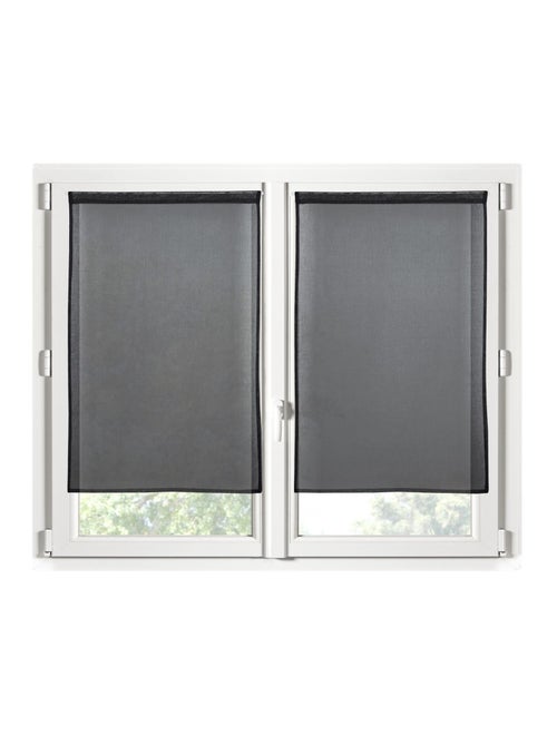 Paire de Rideaux voile uni Brise bise - Kiabi