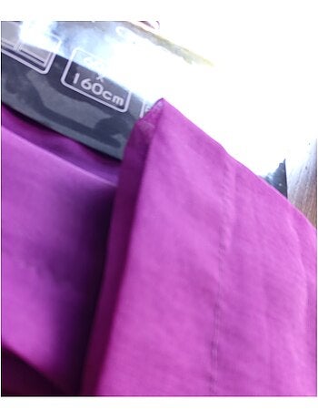 Paire de rideaux voile uni brise bise