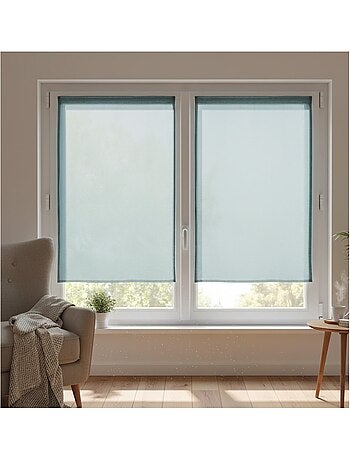 Paire de Rideaux voile uni Brise bise
