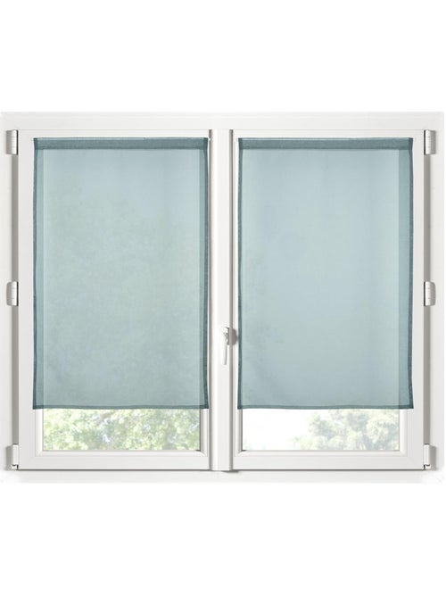 Paire de Rideaux voile uni Brise bise - Kiabi