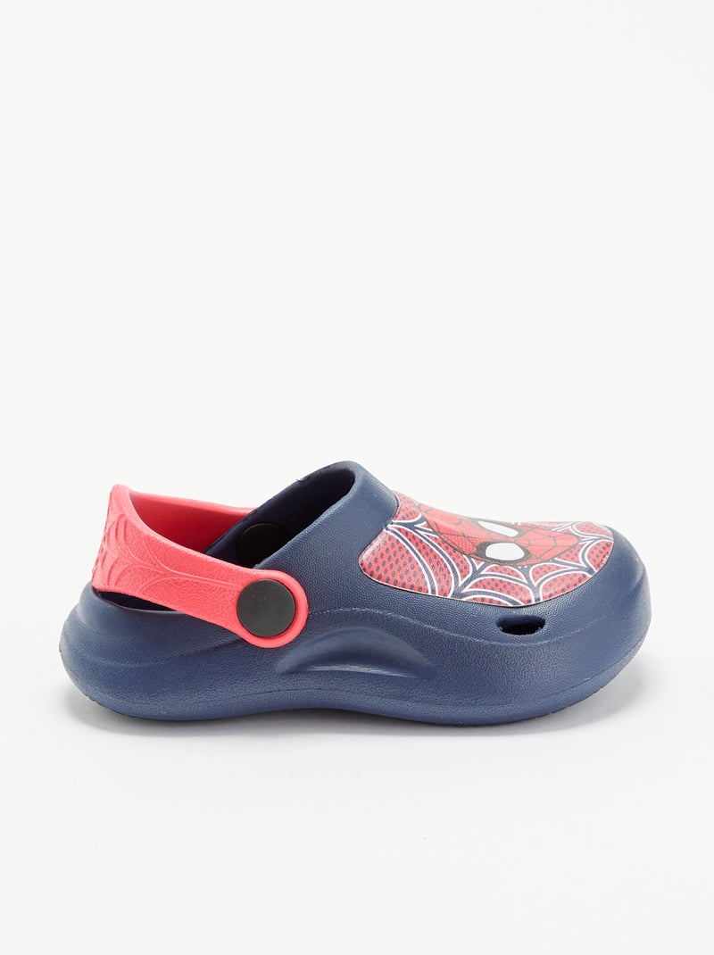 Paire de sandales de plage 'Marvel' ' Spiderman' Bleu - Kiabi