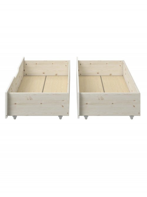 Paire de tiroirs pin massif BASILE - Kiabi