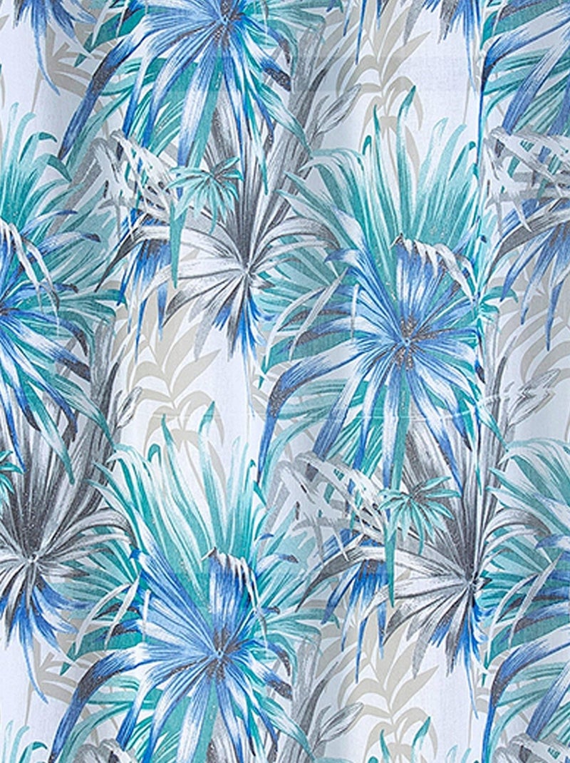 Paire de voilage au style tropical Blanc - Kiabi
