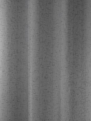 Paire de voilage en étamine unie et fantaisie