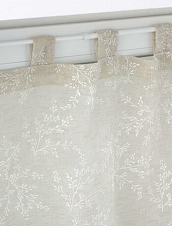 Paire de voilages à passants