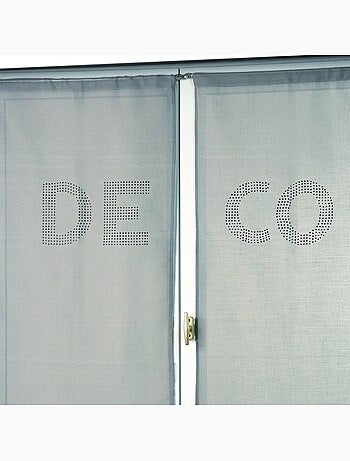Paire de voilages avec strass 'deco'