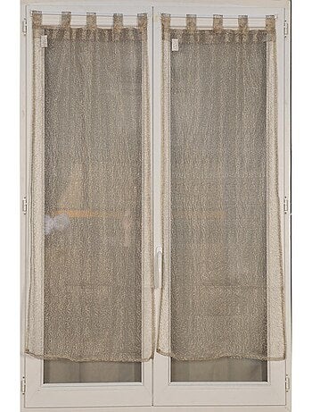 Paire de voilages en fine résille