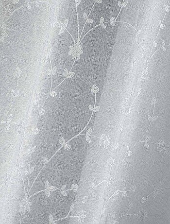 Douceur d'Intérieur - Paire Voilages 2 x Petite Fleur