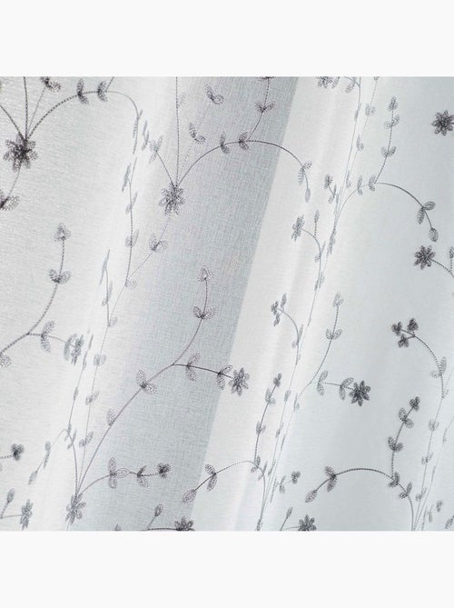 Paire droite passants voile sable brode petite fleur - Kiabi Paire droite passants voile sable brode petite fleur - Kiabi