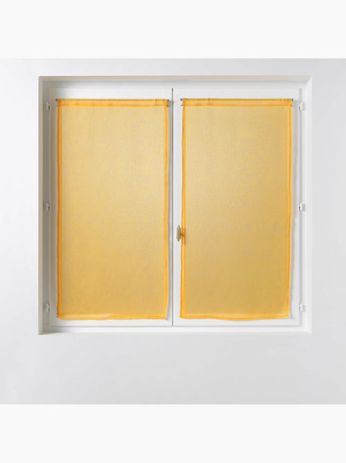 PAIRE DROITE PASSE TRINGLE VOILE SABLE - Kiabi