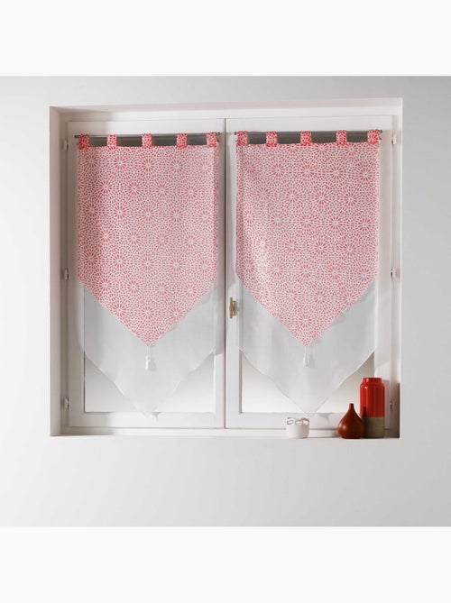 Paire Pompon voile double Collection Tunis - Kiabi