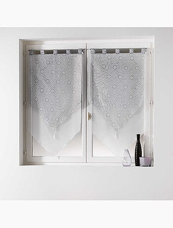 Paire Pompon voile double Collection Tunis