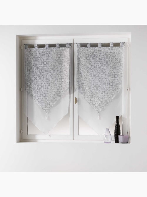 Paire Pompon voile double Collection Tunis - Kiabi