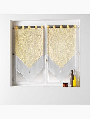 Paire Pompon voile double Collection Tunis