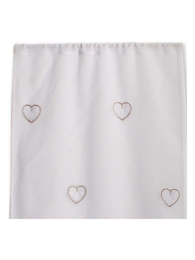 Paire vitrages 60x120 Sölden beige Beige - Kiabi