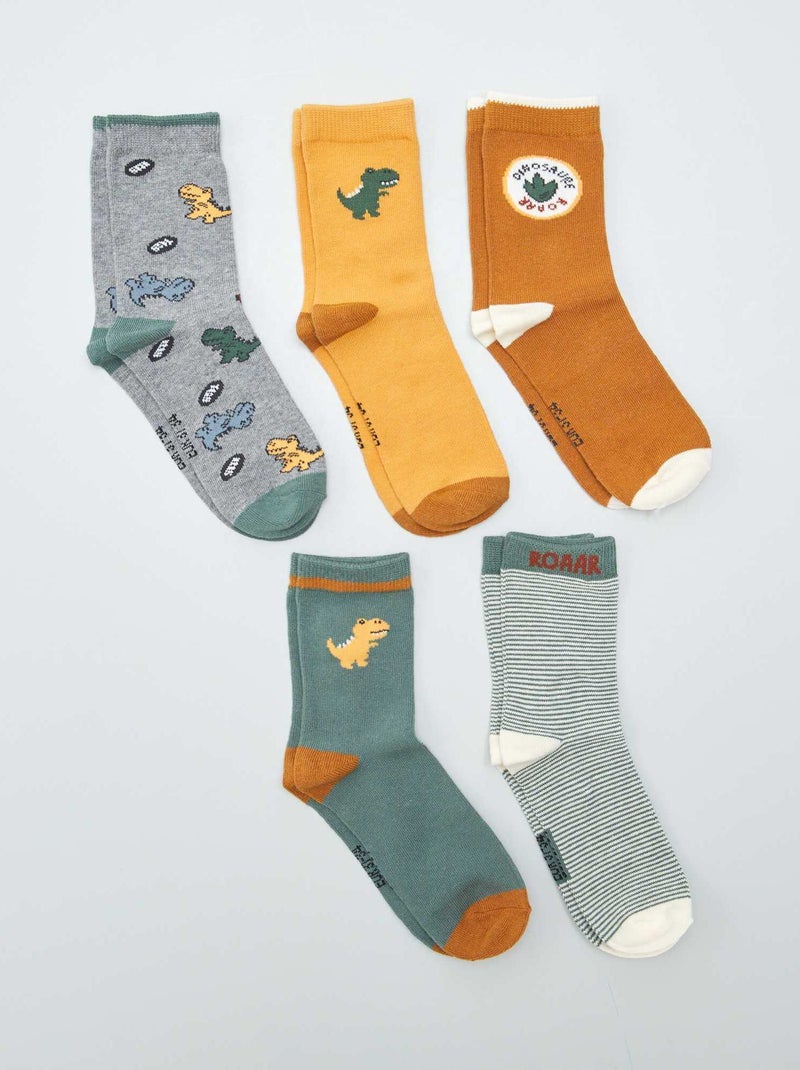 Paires de chaussettes Bleu - Kiabi