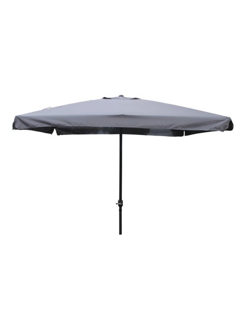 PALERME Parasol gris carré 2,95 x 2,95 m - Kiabi PALERME Parasol gris carré 2,95 x 2,95 m - Kiabi