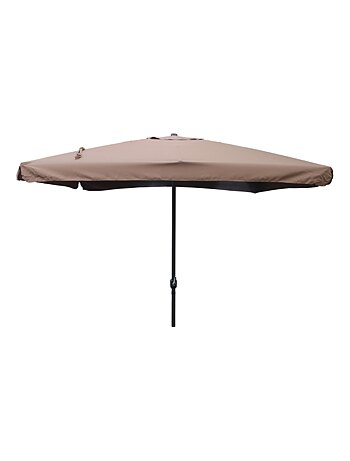 PALERME Parasol ecru carré 2,95 x 2,95 m