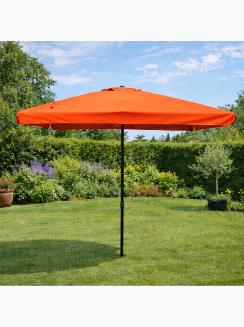 PALERME Parasol terracotta carré 2,95 x 2,95 m - Kiabi PALERME Parasol terracotta carré 2,95 x 2,95 m - Kiabi