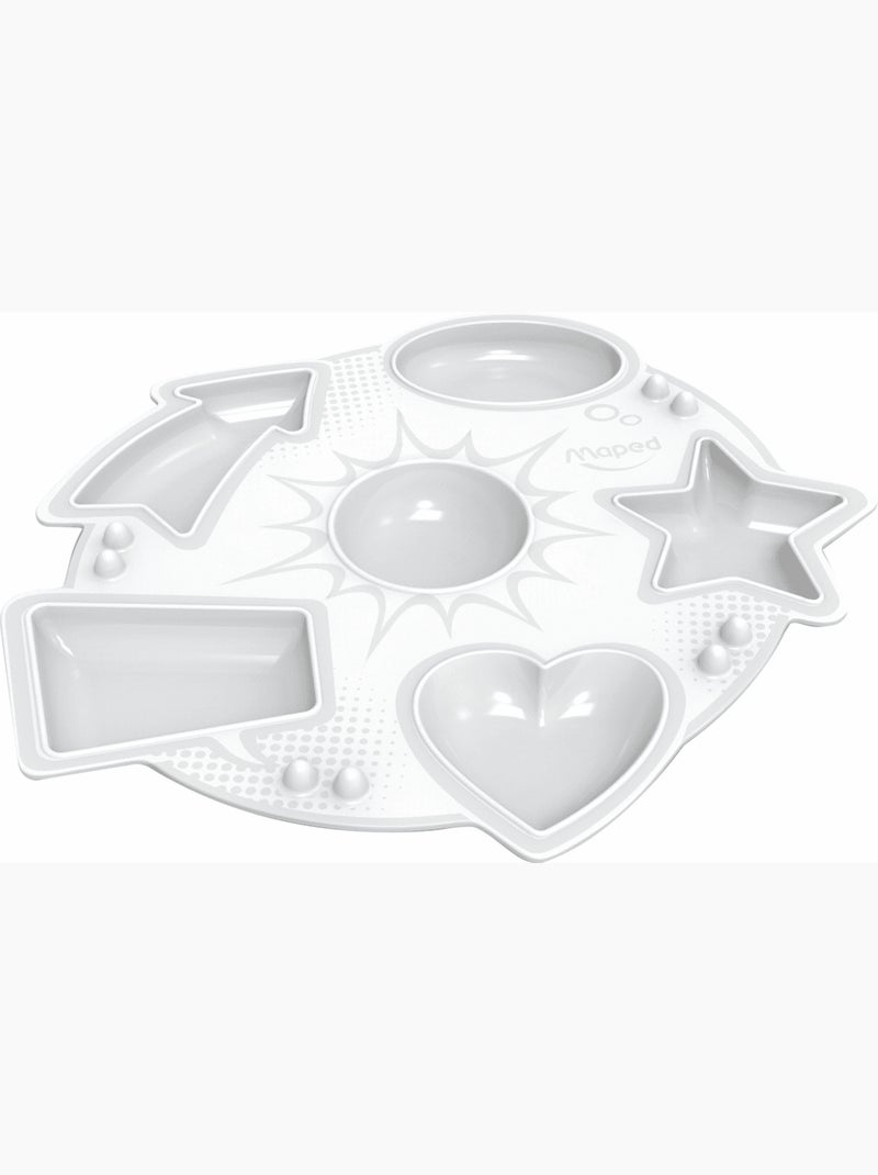 Palette de peinture en plastique N/A - Kiabi