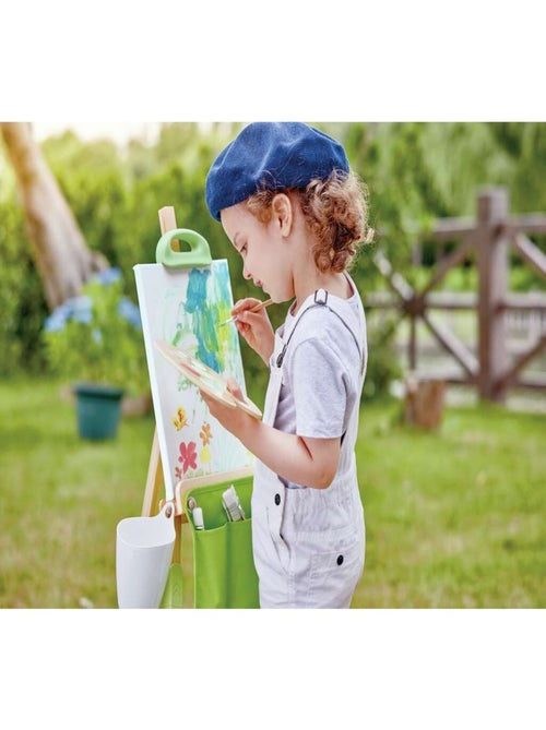 Palette de peinture et ses pinceaux - Kiabi