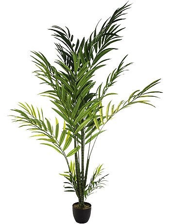 Palmier areca artificiel en pot lesté