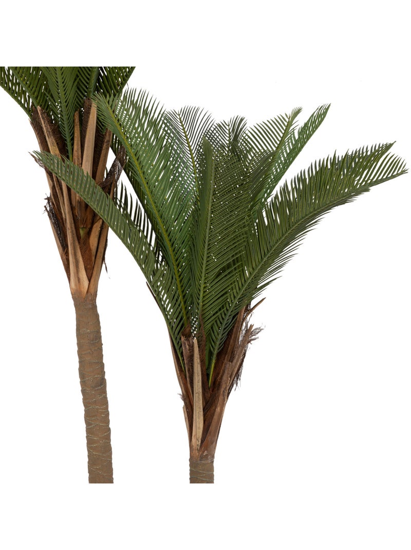 Palmier artificiel 2 troncs DANYA Vert - Kiabi