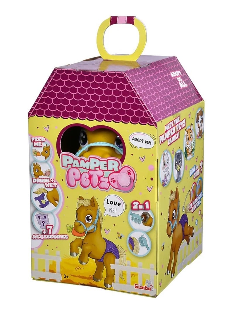 Pamper Petz - Petit Poney Jaune - Kiabi