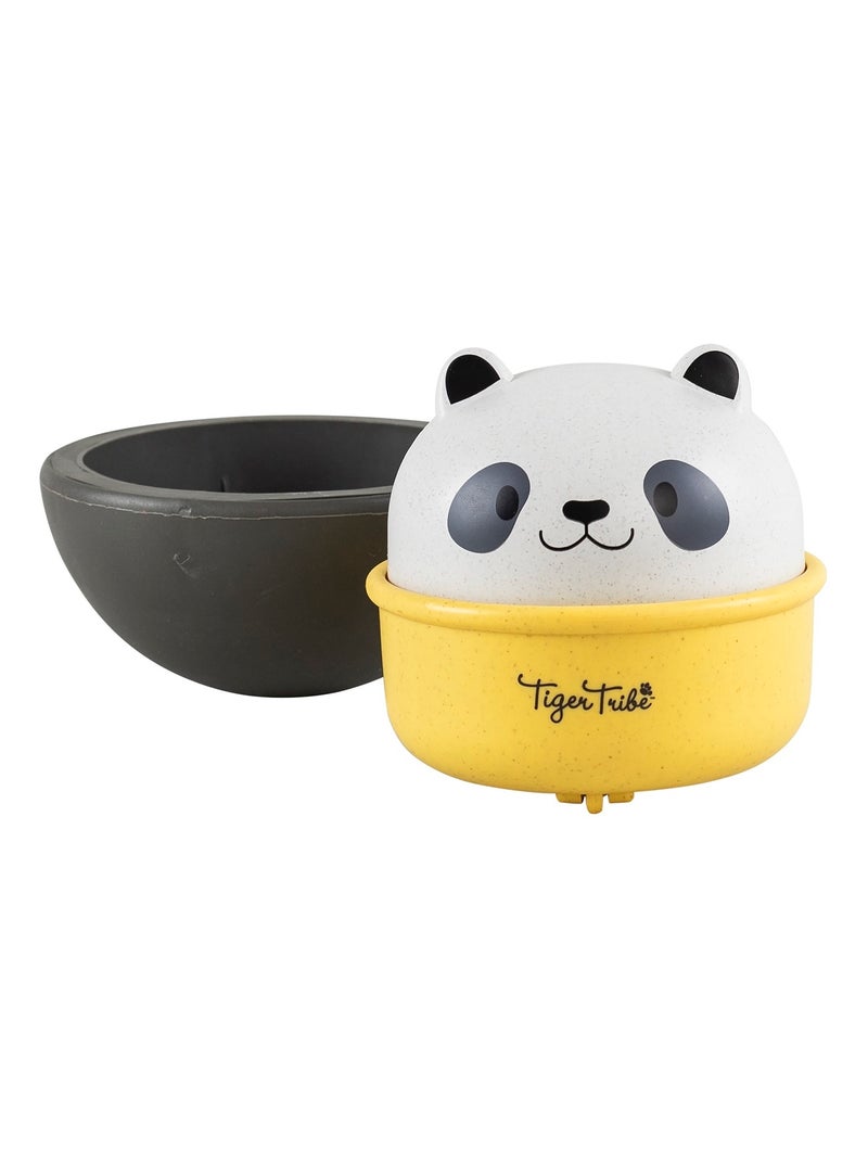 Panda culbuto et véhicule à friction Noir - Kiabi