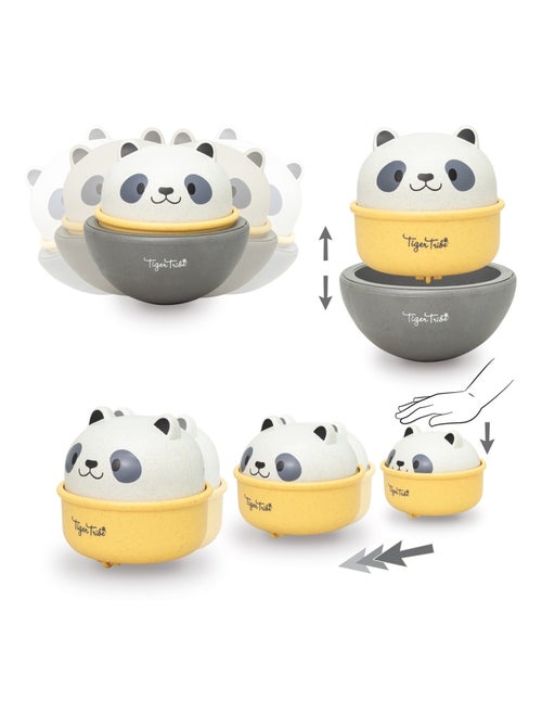 Panda culbuto et véhicule à friction - Kiabi