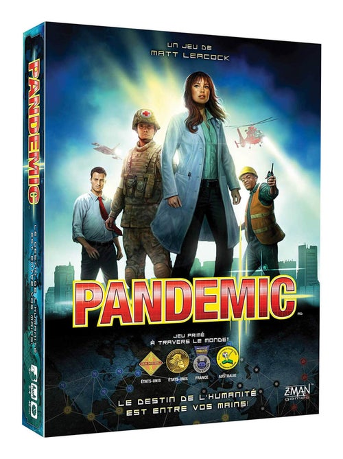 Pandemic - asmodee - jeu de société - Kiabi