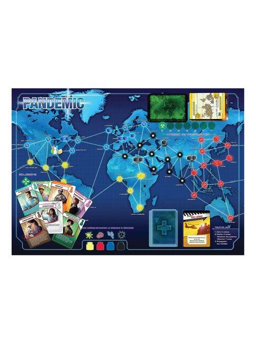 Pandemic - asmodee - jeu de société - Kiabi