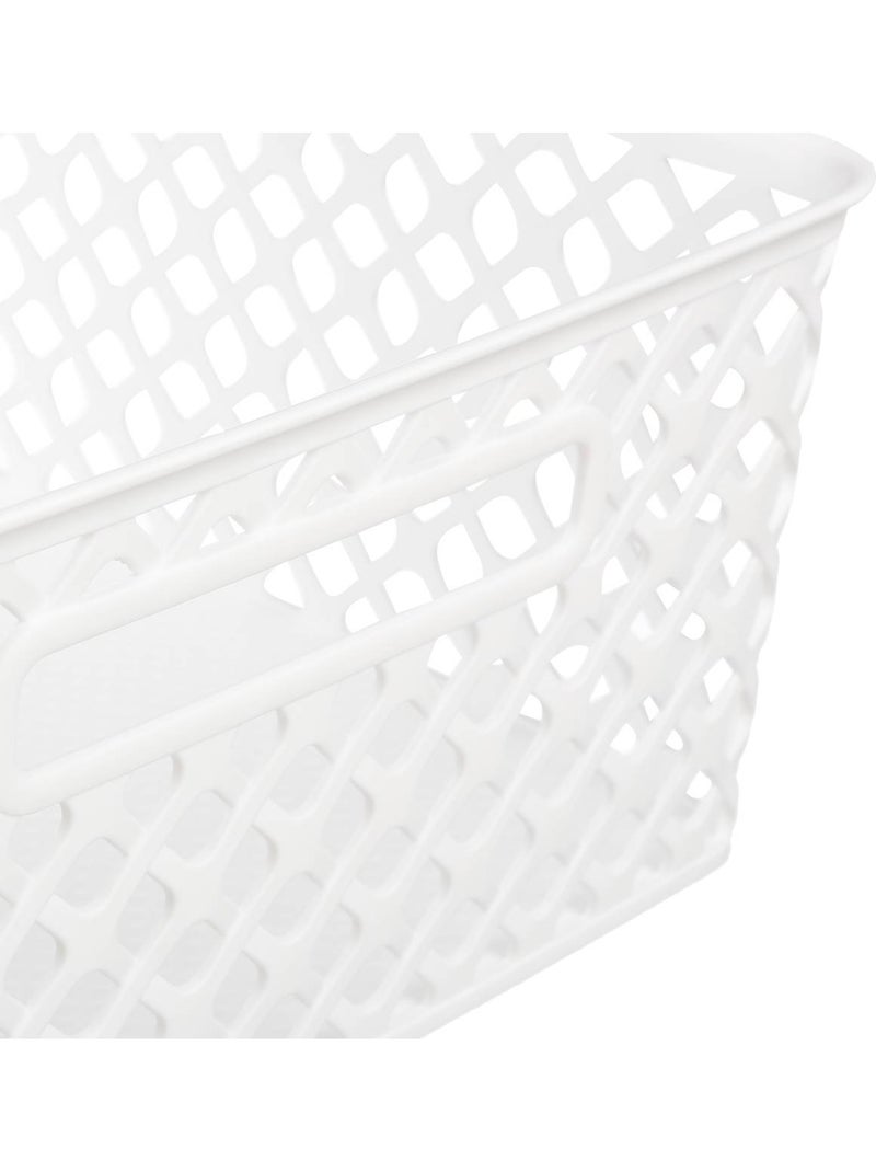 Panier 11L FOLK Blanc - Kiabi