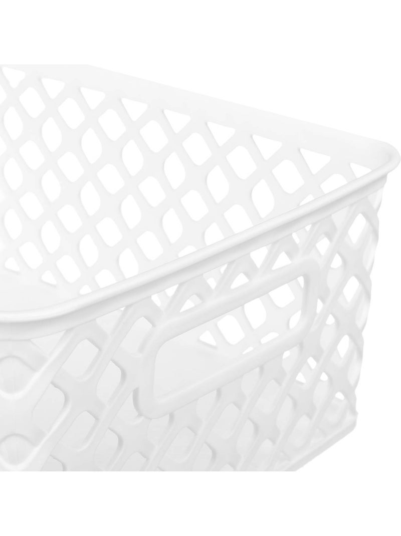 Panier 4L FOLK Blanc - Kiabi