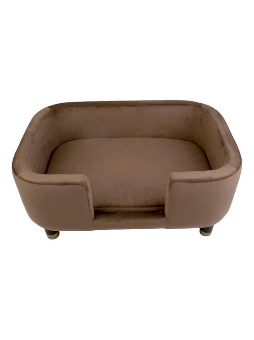 Panier à chien Royal Velours sur pieds - Kiabi