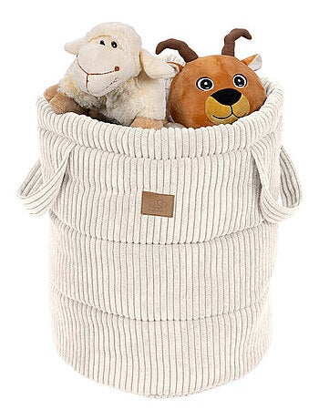Panier à jouets pour bébé – aesthetic- VANILLE