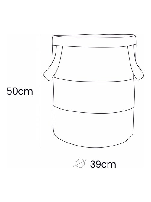 Panier à jouets pour bébé – bearly – CRÉME - Kiabi