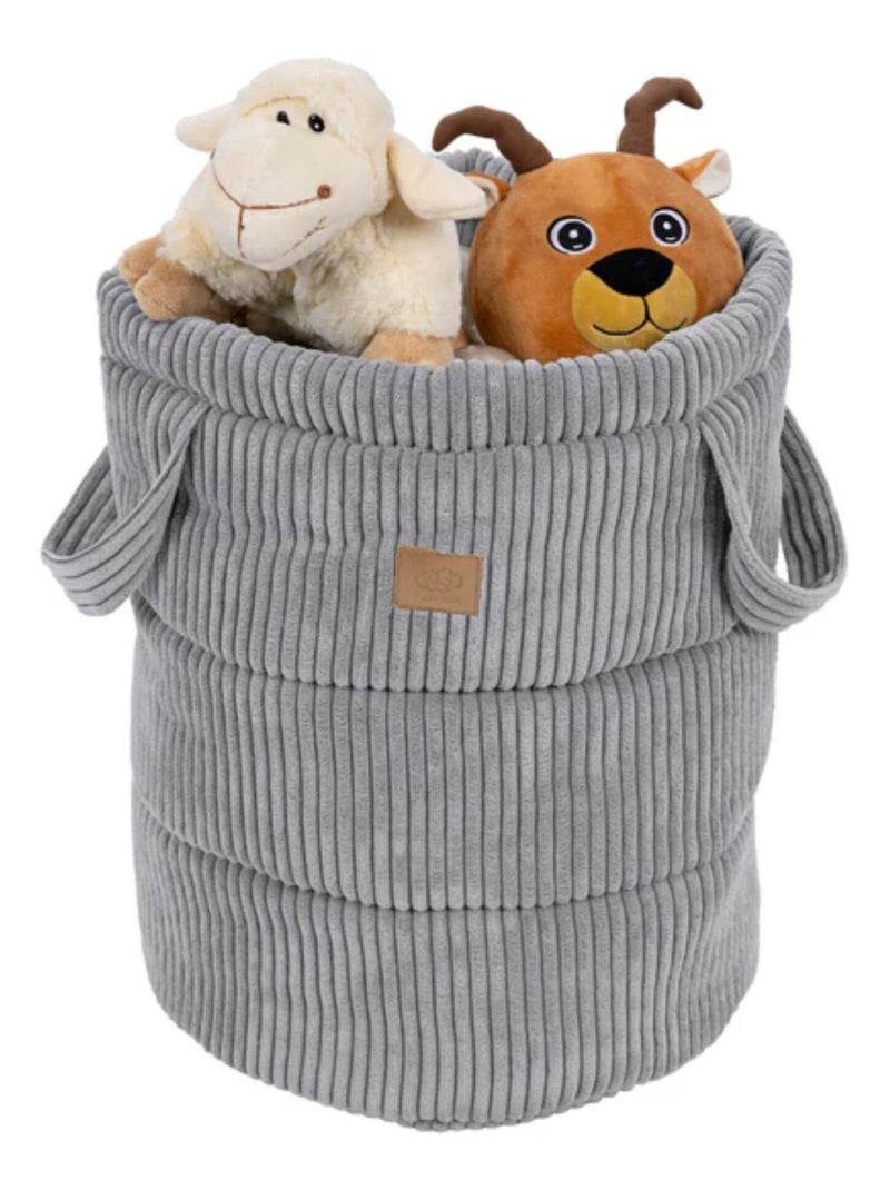 Panier à jouets pour enfant Gris Gris - Kiabi
