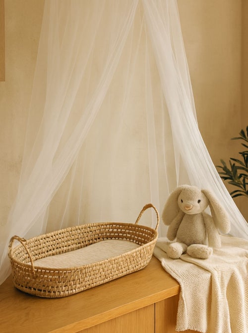 Panier à langer Osier ovale - Kiabi