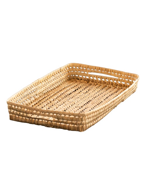 Panier à langer Osier rectangle - Kiabi