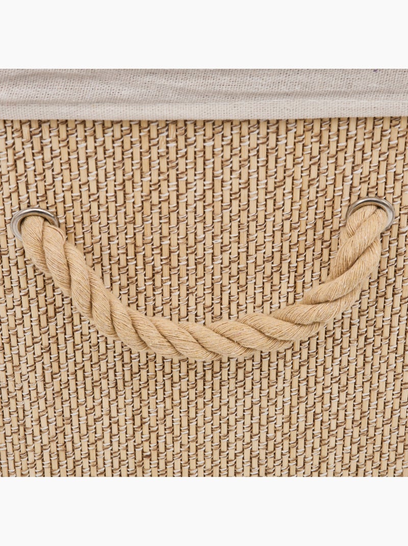 Panier à linge 100L STEMY Marron - Kiabi