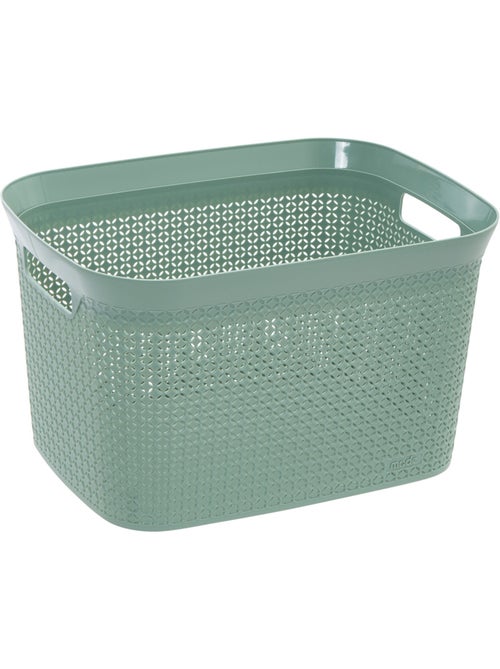 Panier à linge 25l scandi - Kiabi