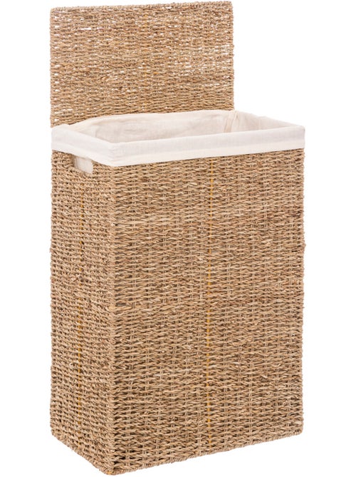 Panier à linge 40L en osier avec doublure VANNERIE - Kiabi Panier à linge 40L en osier avec doublure VANNERIE - Kiabi