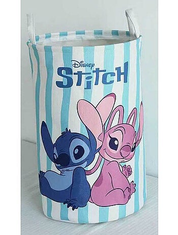 Panier à linge 50x32 cm Stitch et Angel - (Lilo & Stitch)