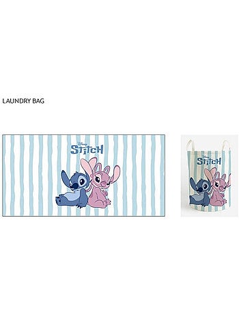 Panier à linge 50x32 cm Stitch et Angel - (Lilo & Stitch)
