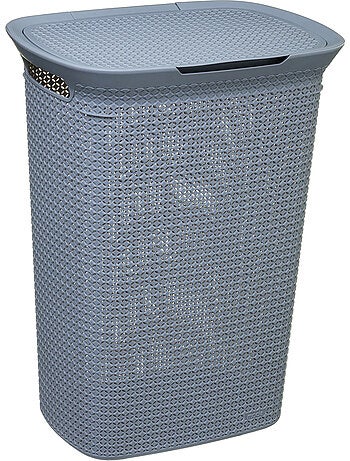 Panier à linge 57L avec couvercle SCANDI